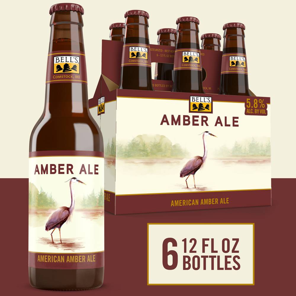 Bell's Brewery American Amber Ale (6 x 12 fl oz)