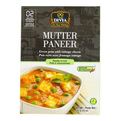 Divya Mutter Paneer Indian Meal (285 g)