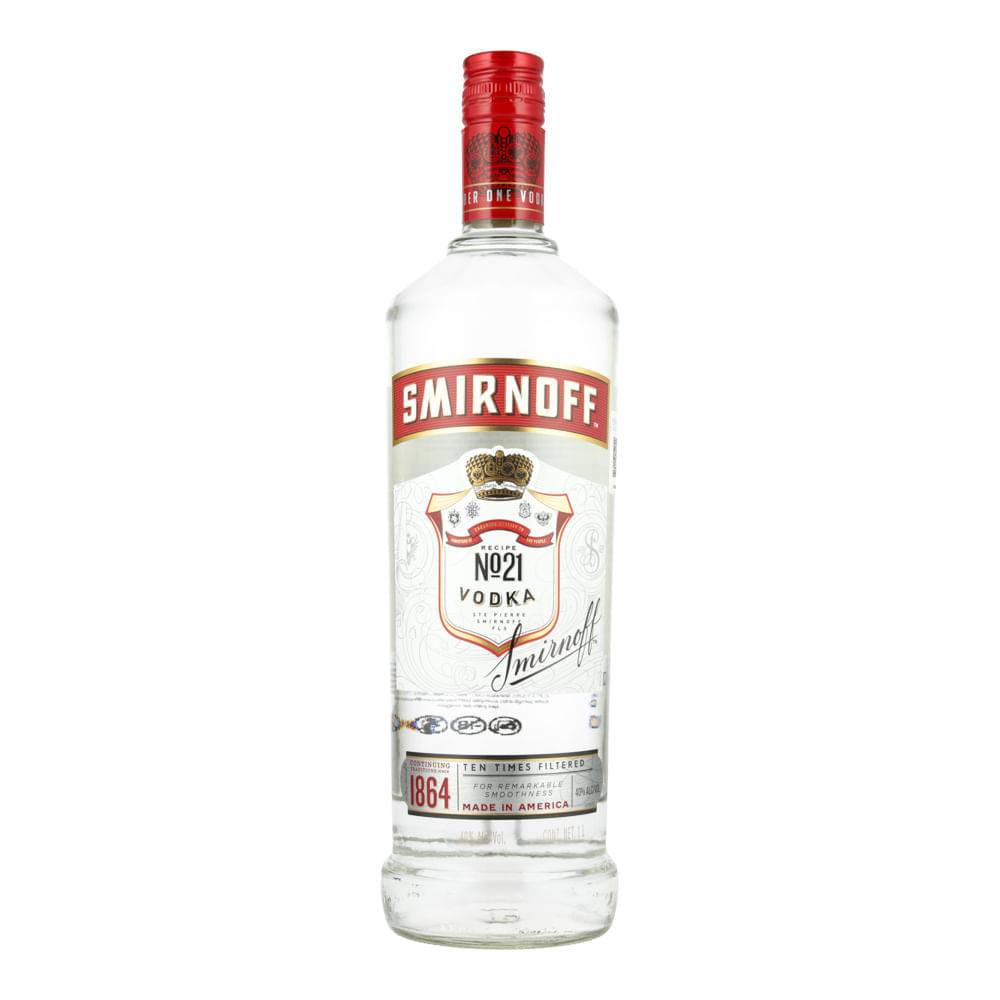 Smirnoff · Vodka triple destilado (1 L)