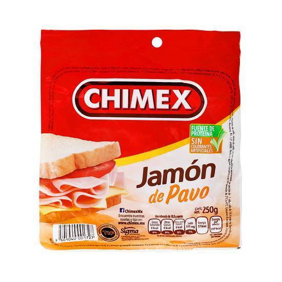 Chimex jamón de pavo (250 g)