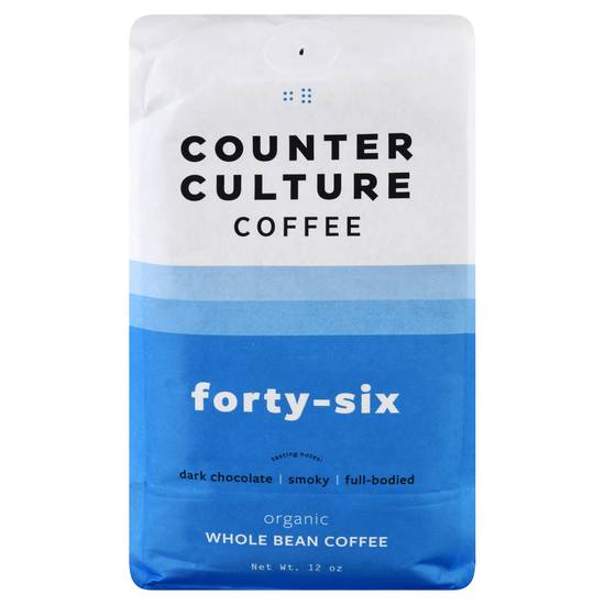 Counter Culture Coffee Organic Forty Six Dark Roast Whole Bean (12 oz)