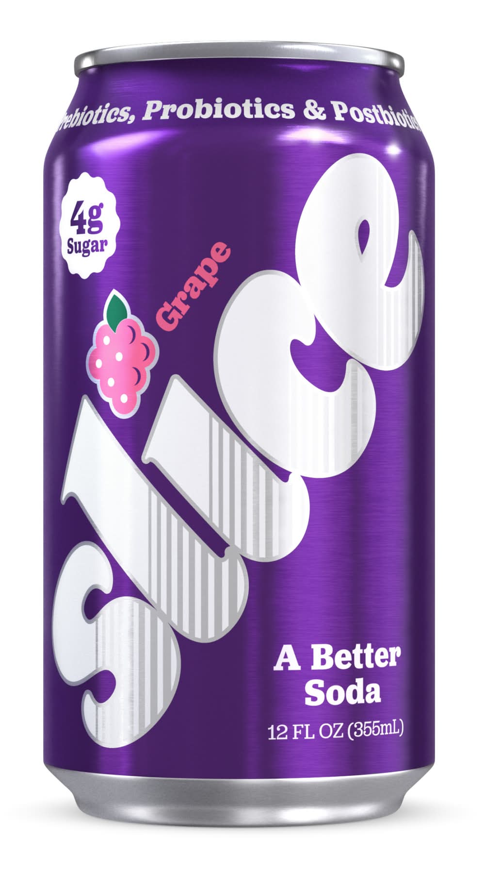 Slice Healthy Soda, Grape (12 fl oz)