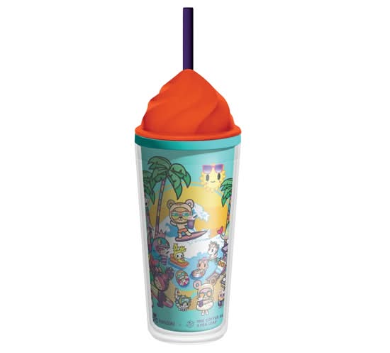 Tokidoki Swirl Lid Orange Cup
