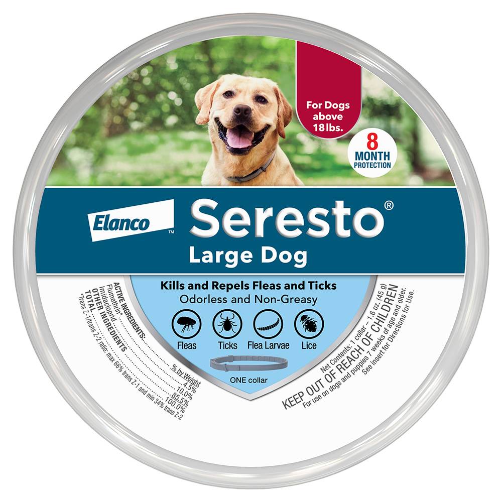 Seresto For Large Dogs Flea and Tick Prevention Collar