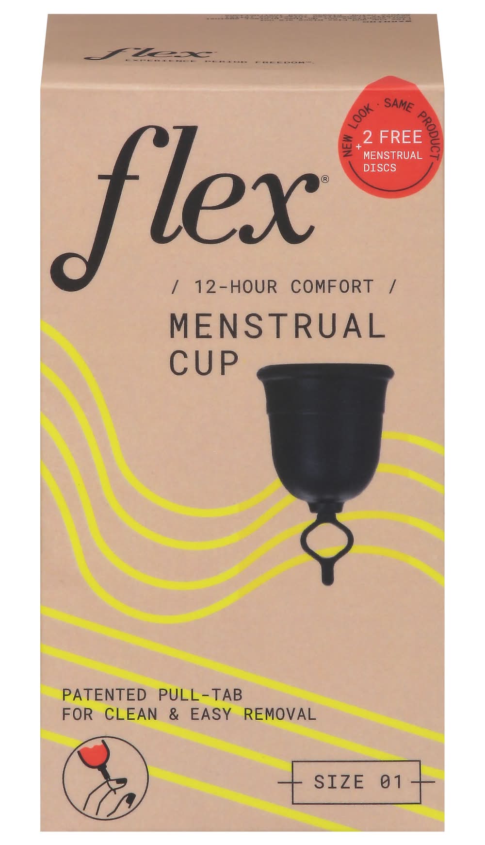 Flex Menstrual Cup & Discs Discovery Kit, 01 Size (4.8 oz)