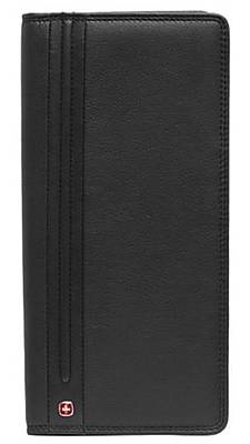 Wenger Diplomat Business Card File, 208-Card Capacity, Black (WA-5418-02F00)