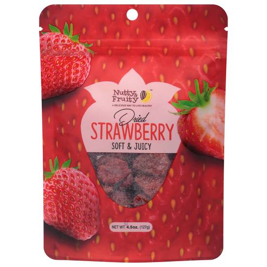 Nutty & Fruity Dried Strawberry (4.5 oz)