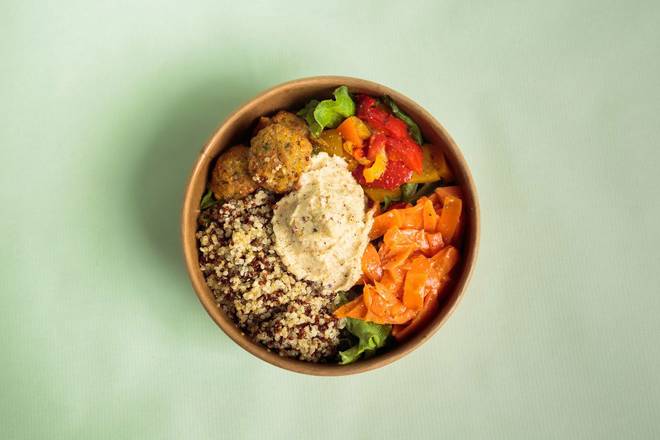 Buddha Bowl Falafels Houmous Quinoa