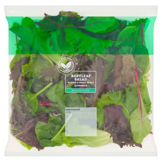 Sainsbury's Baby Leaf Salad (90g)