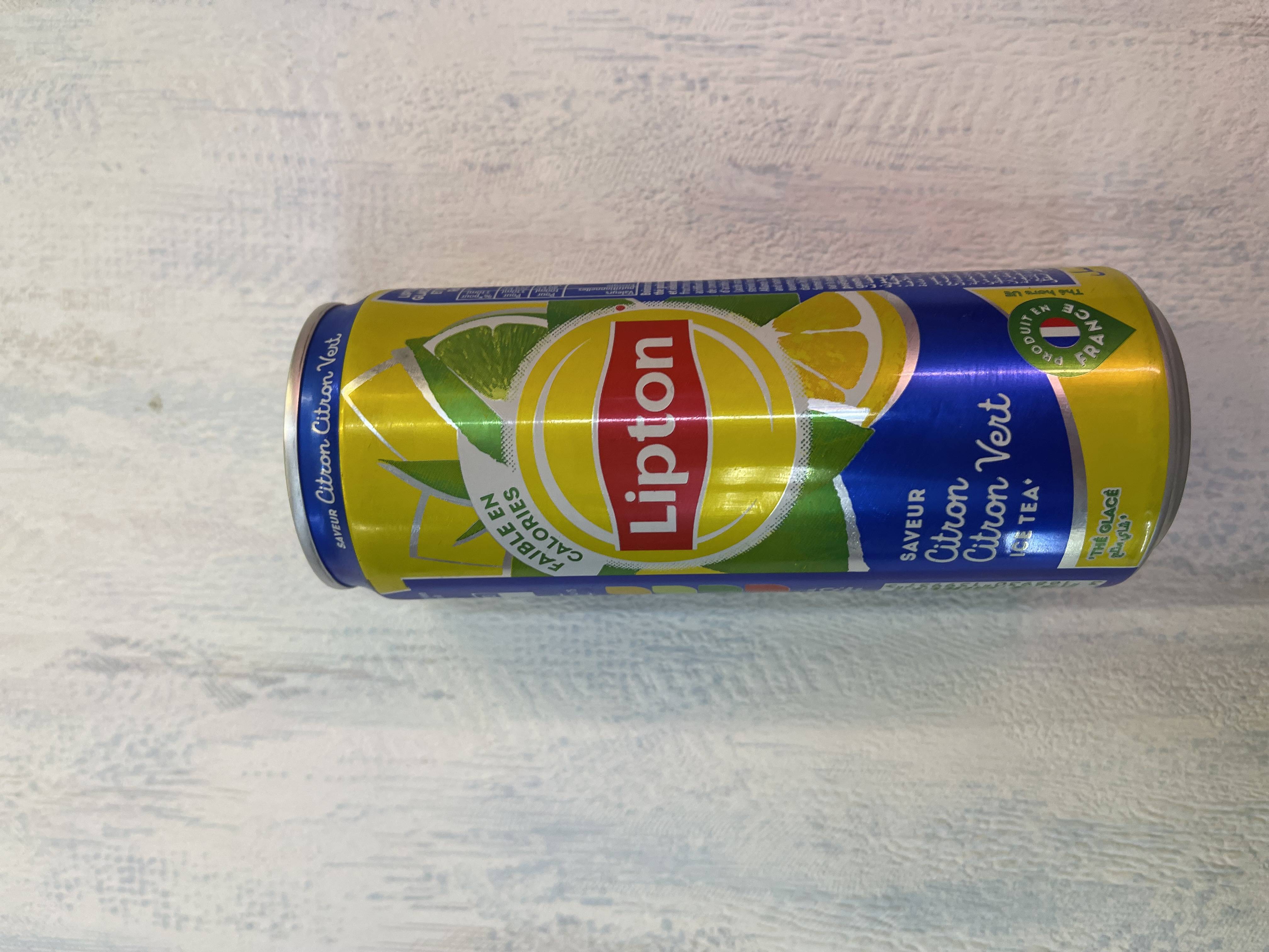 ICE TEA ,CITRON VERT,MENTHE 33CL