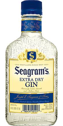 Seagram's Extra Dry Gin 200mL