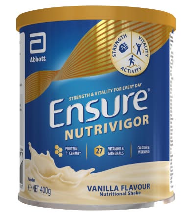 Ensure Vanilla, Nutrivigor Nutritional Shake (400g)