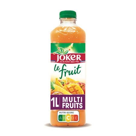 Jus multifruits sans sucres ajoutés JOKER - la bouteille d'1L