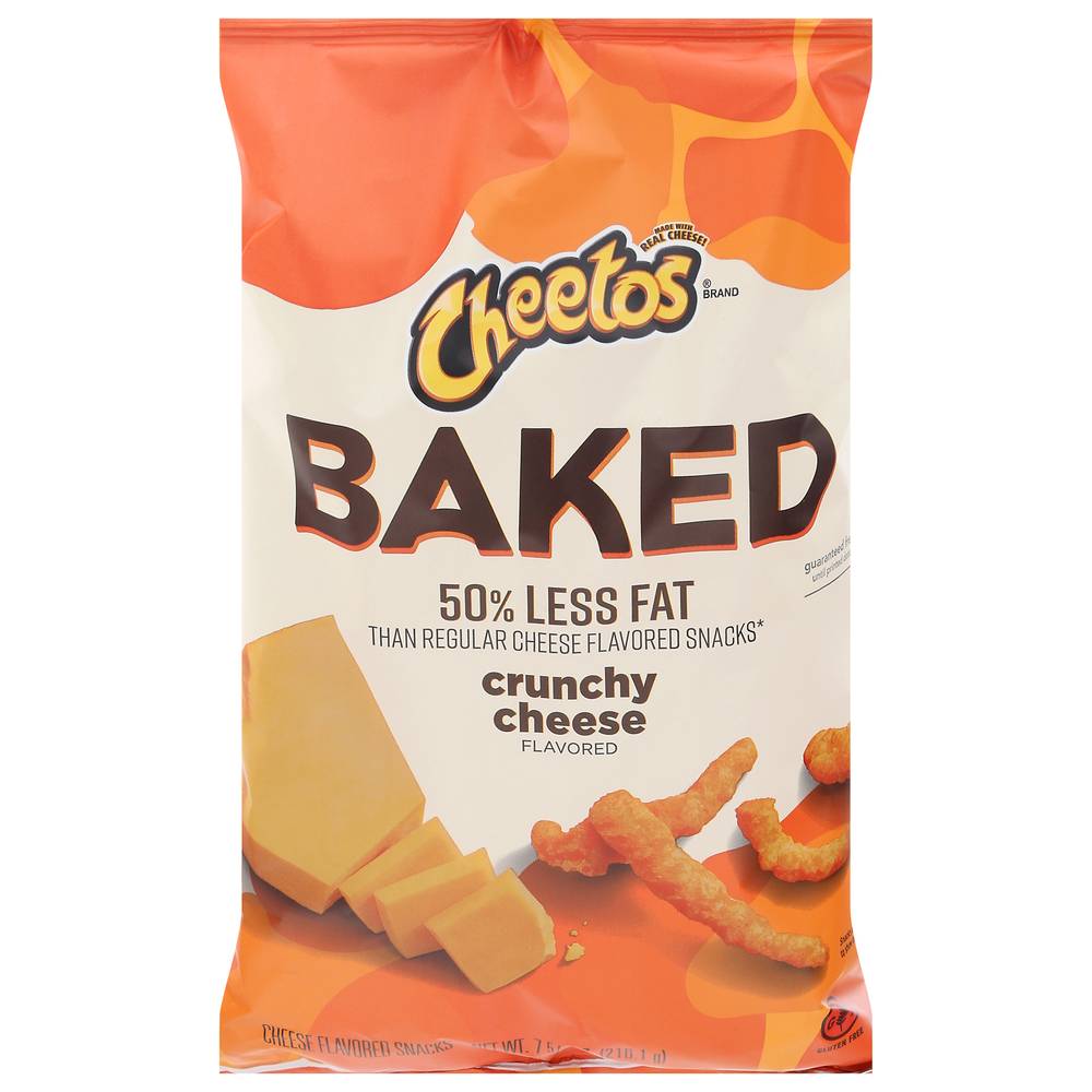 Cheetos Baked Snacks, Crunchy Cheese (7.62 oz)