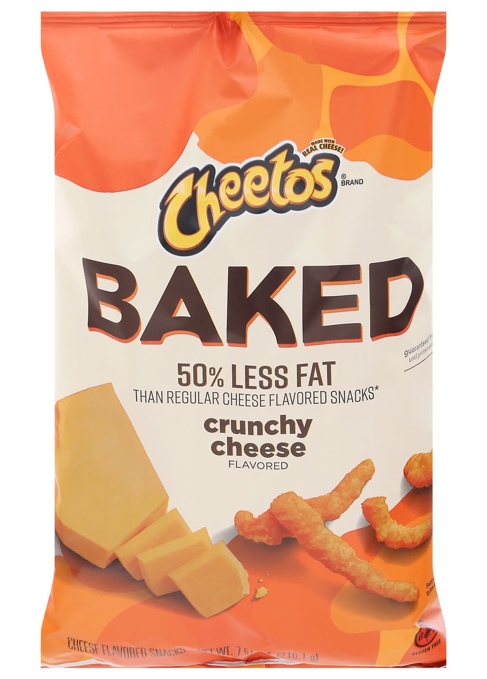 Cheetos Baked Snacks, Crunchy Cheese (7.62 oz)