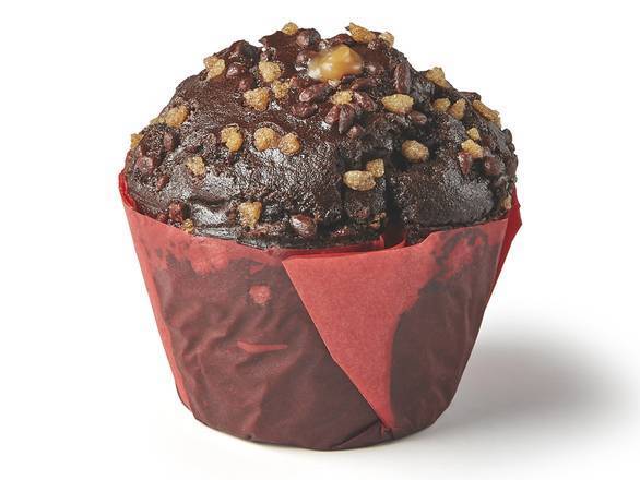Chocolate & Caramel Muffin (Plant Based)