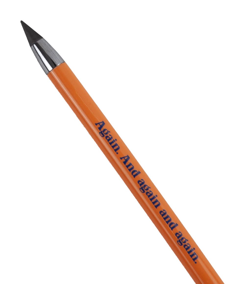 Lápis Infinito Again And Again - Laranja
