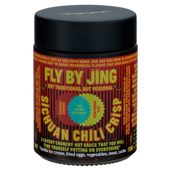 Fly By Jing Sichuan Chili Crisp (6oz jar)