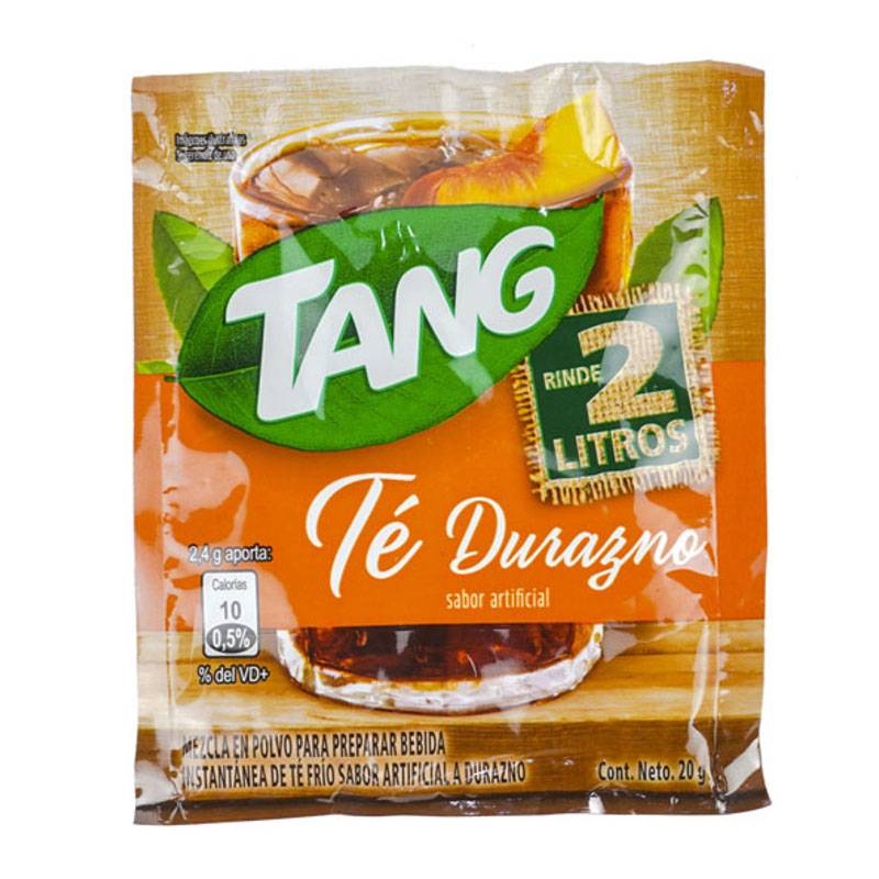 Tang té en polvo sabor durazno (sobre 20 g)