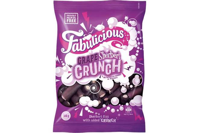 RJ's Fabulicious Grape Sherbert Crunch 180g
