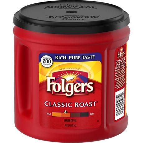 Folgers Classic Roast Ground Coffee (816 g)