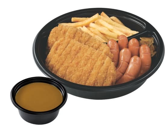 マル得コンボB（カレーソース付） Value Combo B (comes with curry sauce)