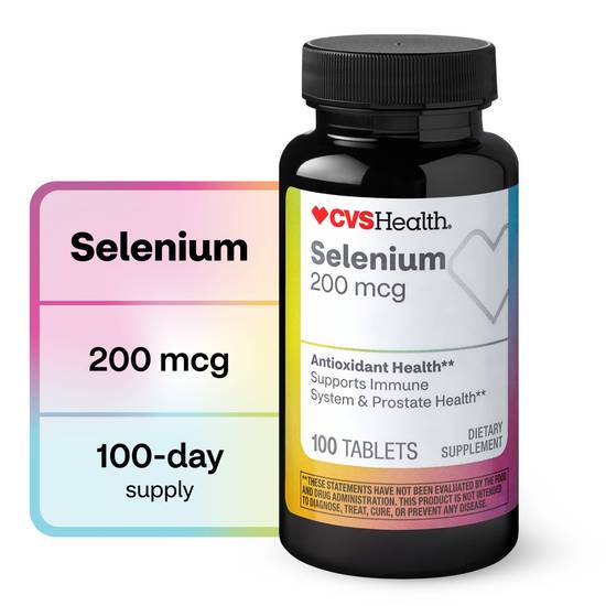 CVS Health Selenium 200 Mcg Tablets
