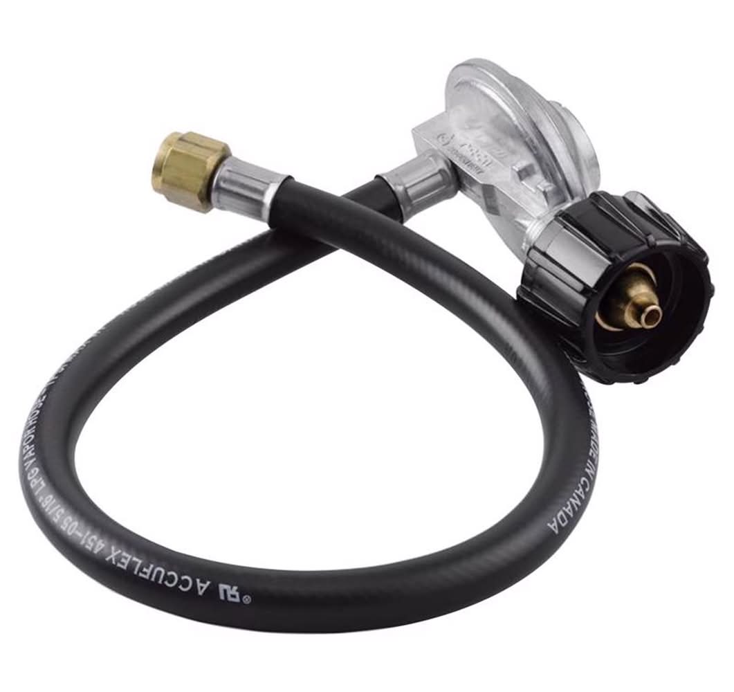 Weber Rubber Gas Line Hose And Regulator 24 In. L X 4 In. W For Weber