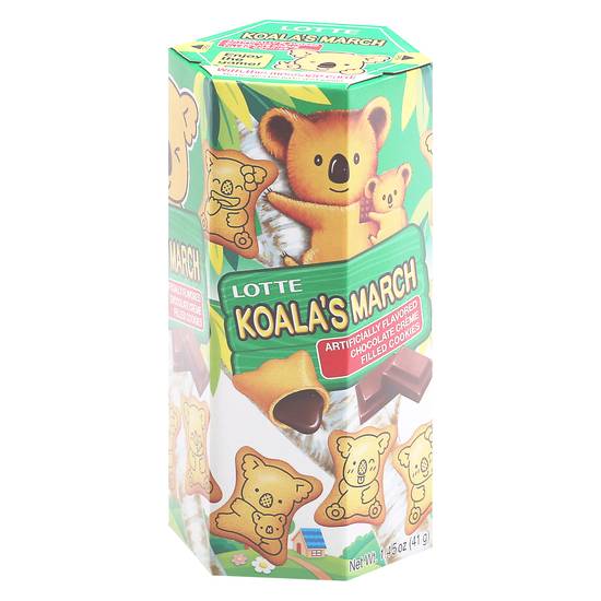 Lotte Koala's March Chocolate Crème Filled Cookies