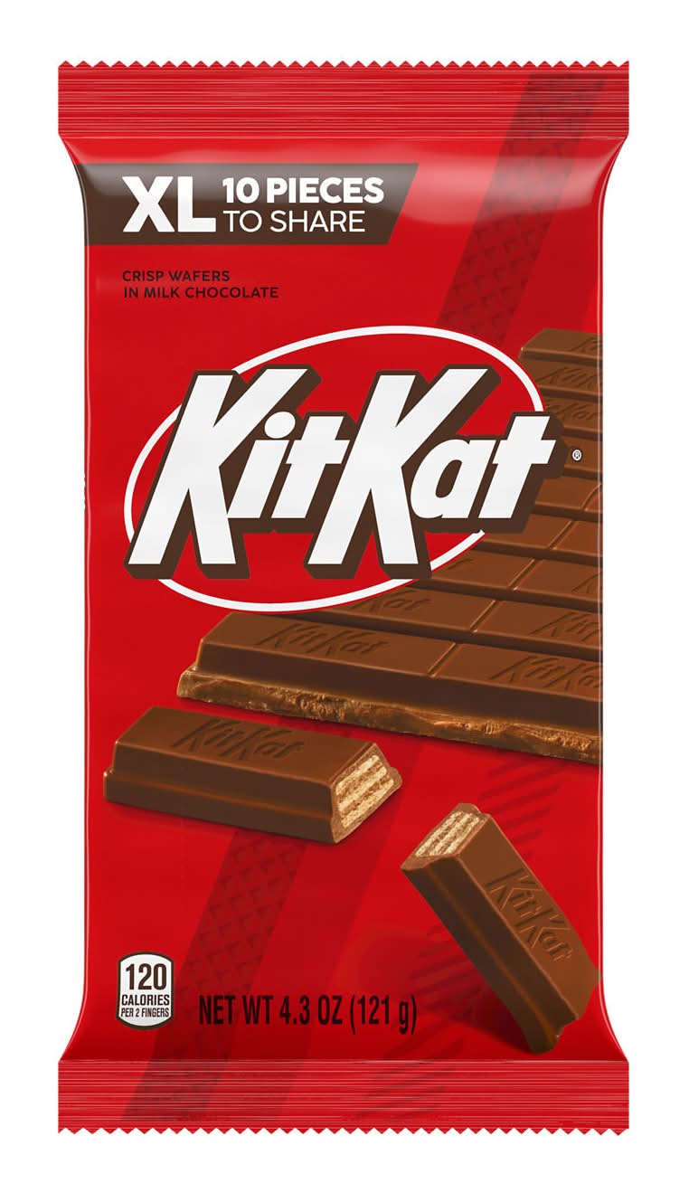 KitKat Crisp Wafers in Milk Chocolate (4.3 oz, 10 ct)