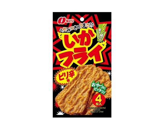 20357：なとり いかフライピリ辛味 4枚 / Natori, Squid Fried, Spicy Flavor×4 Sheets