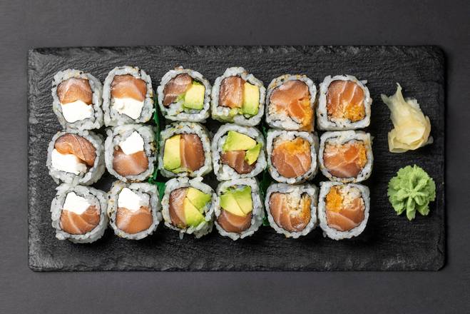 Salmon Maki Set combo  (18 Pcs)