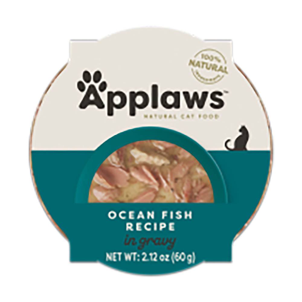 Applaws Natural Cat Food Flakes in Gravy Cat Food Toppers (ocean fish)