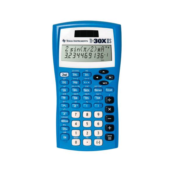 Texas Instruments 2-line Display Blue Ti-30X Iis Scientific Calculator
