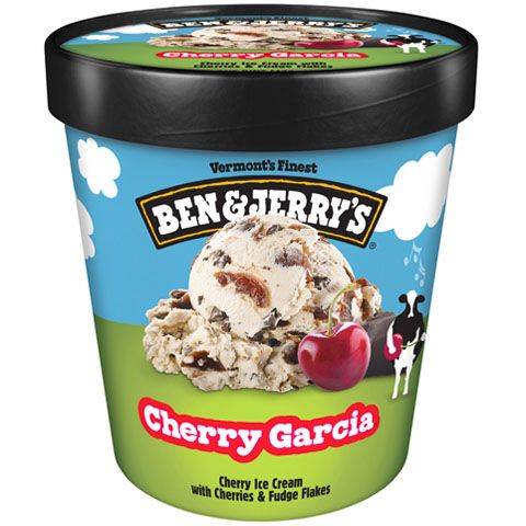 Ben & Jerry's Vermont's Finest Ice Cream (cherry garcia)