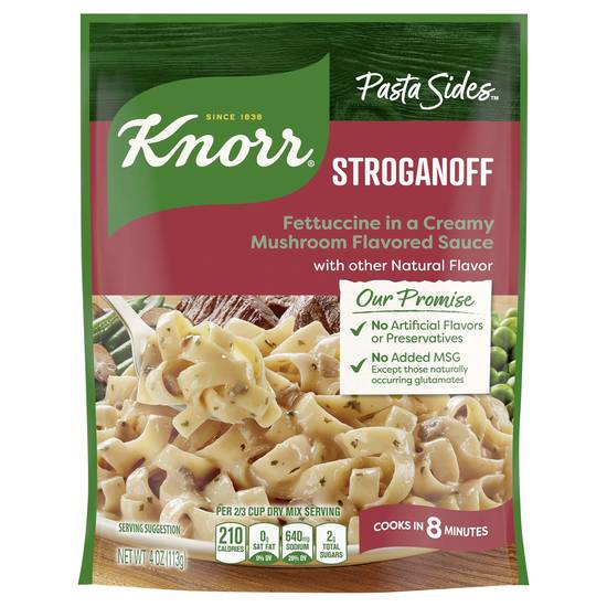 Knorr Pasta Sides Stroganoff Fettuccini Pasta (4 oz)