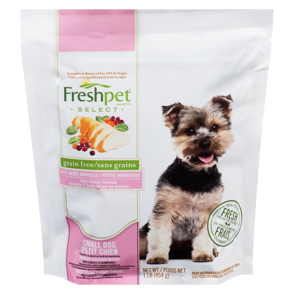 Freshpet Select Grain Free Tender Chicken Recipe Dog Food (454 g)
