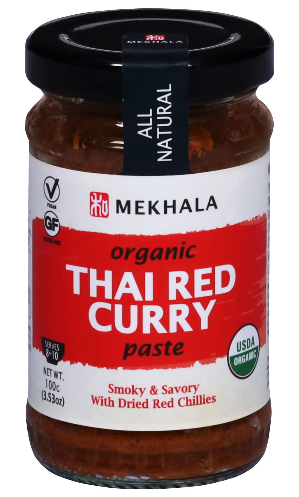 Mekhala Living Organic Red Curry Paste (3.53 oz)