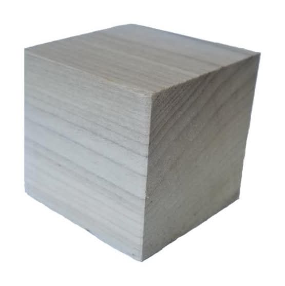 Madison Mill Natural Hardwood Cubes Clear Wood 27-Pack
