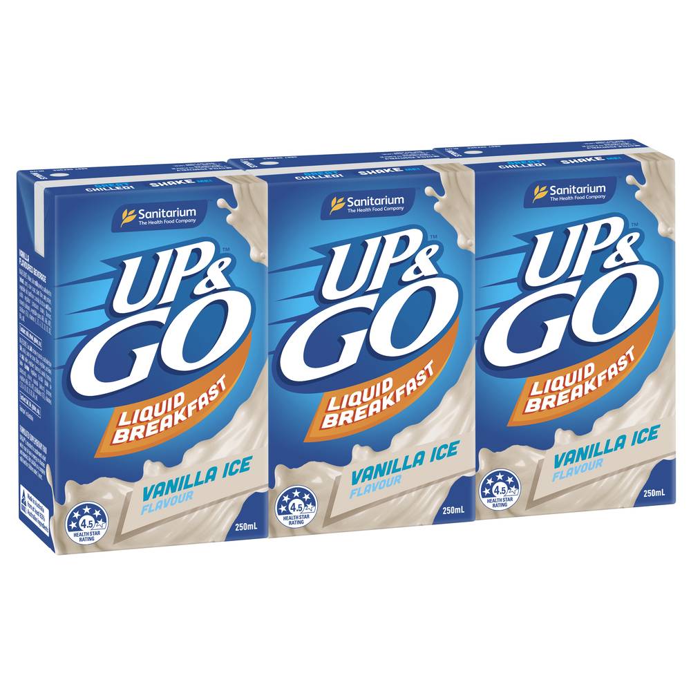 UP&GO Sanitarium Liquid Breakfast (3 x 250mL)