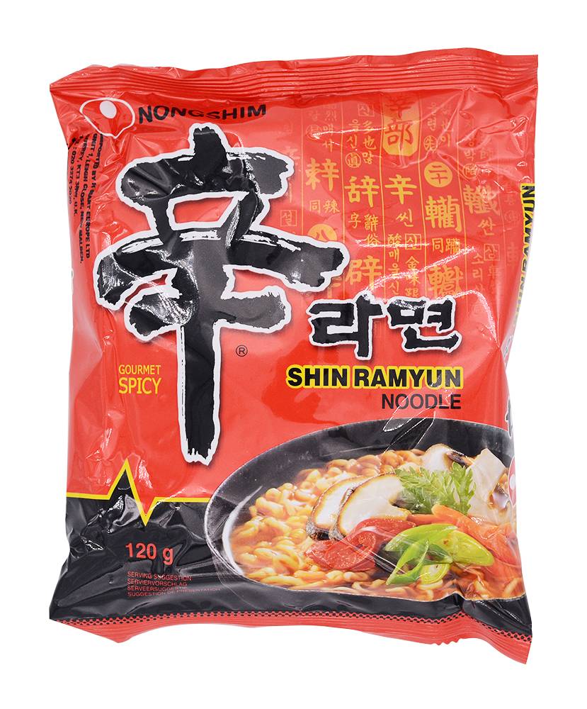 Nongshim Shin Hot Spicy Ramyun (120g)