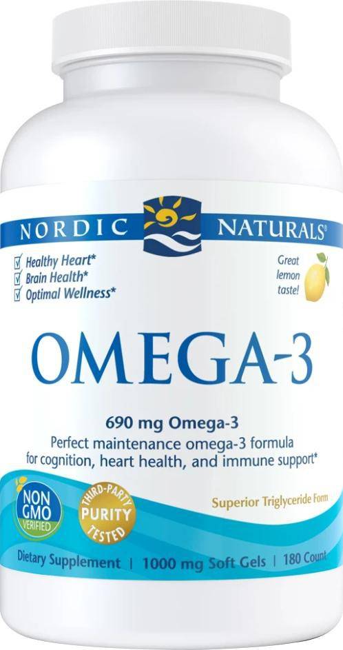 Nordic Naturals Omega 3 690 mg Supplement (180 ct)