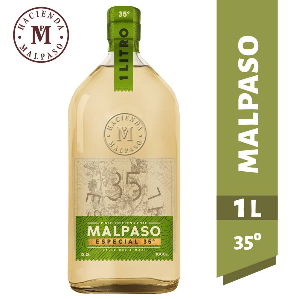 Mal paso pisco (botella 1 l)