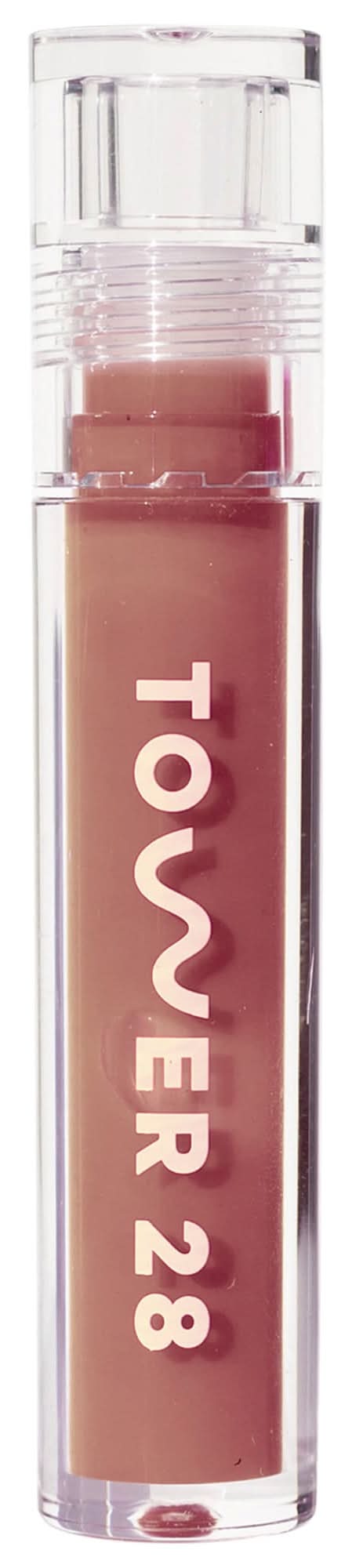 Tower 28 Beauty ShineOn Lip Jelly Hydrating Non-Sticky Lip Oil Cashew