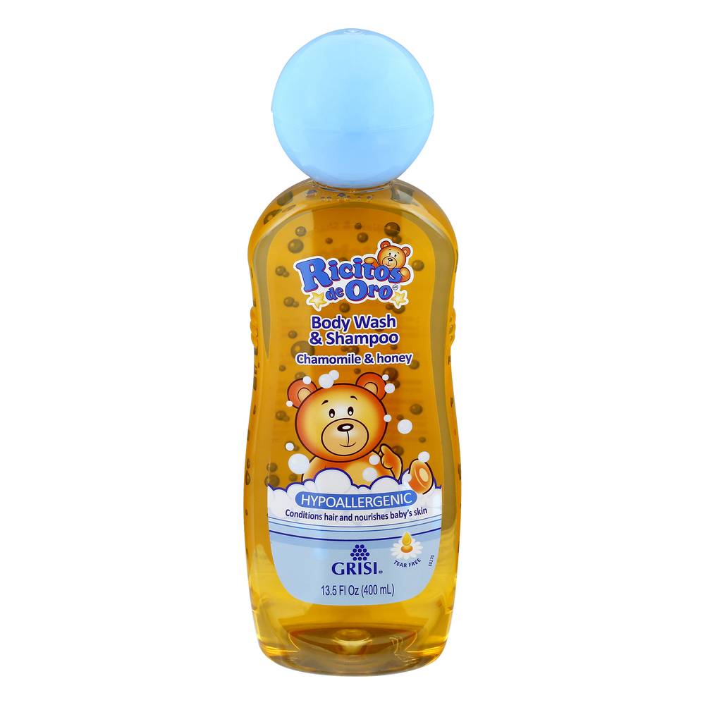 Ricitos De Oro Chamomile & Honey Body Wash & Shampoo