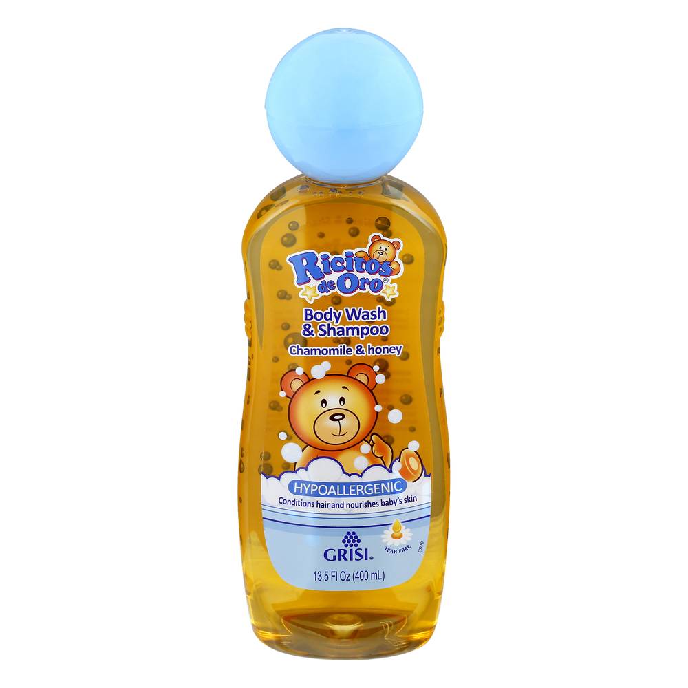 Ricitos de Oro Chamomile & Honey Body Wash & Shampoo