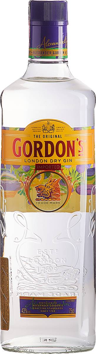 Gordon's london dry gin (750 mL)