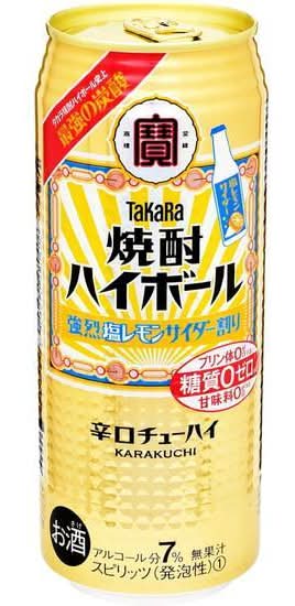 タカラ 焼酎ハイボール 強烈塩レモンサイダー割り Delivery Near Me Order Online