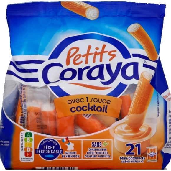 Coraya - Surimi avec 1 sauce cocktail (420g)