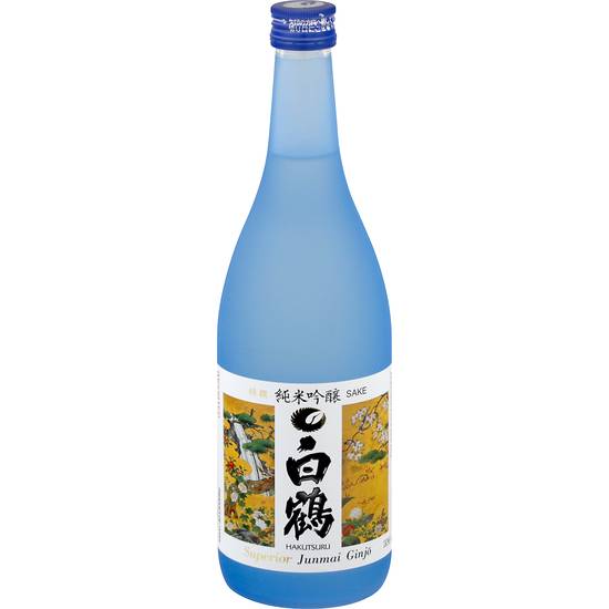 Hakutsuru Superior Junmai Ginjo Japanese Sake (720 ml)